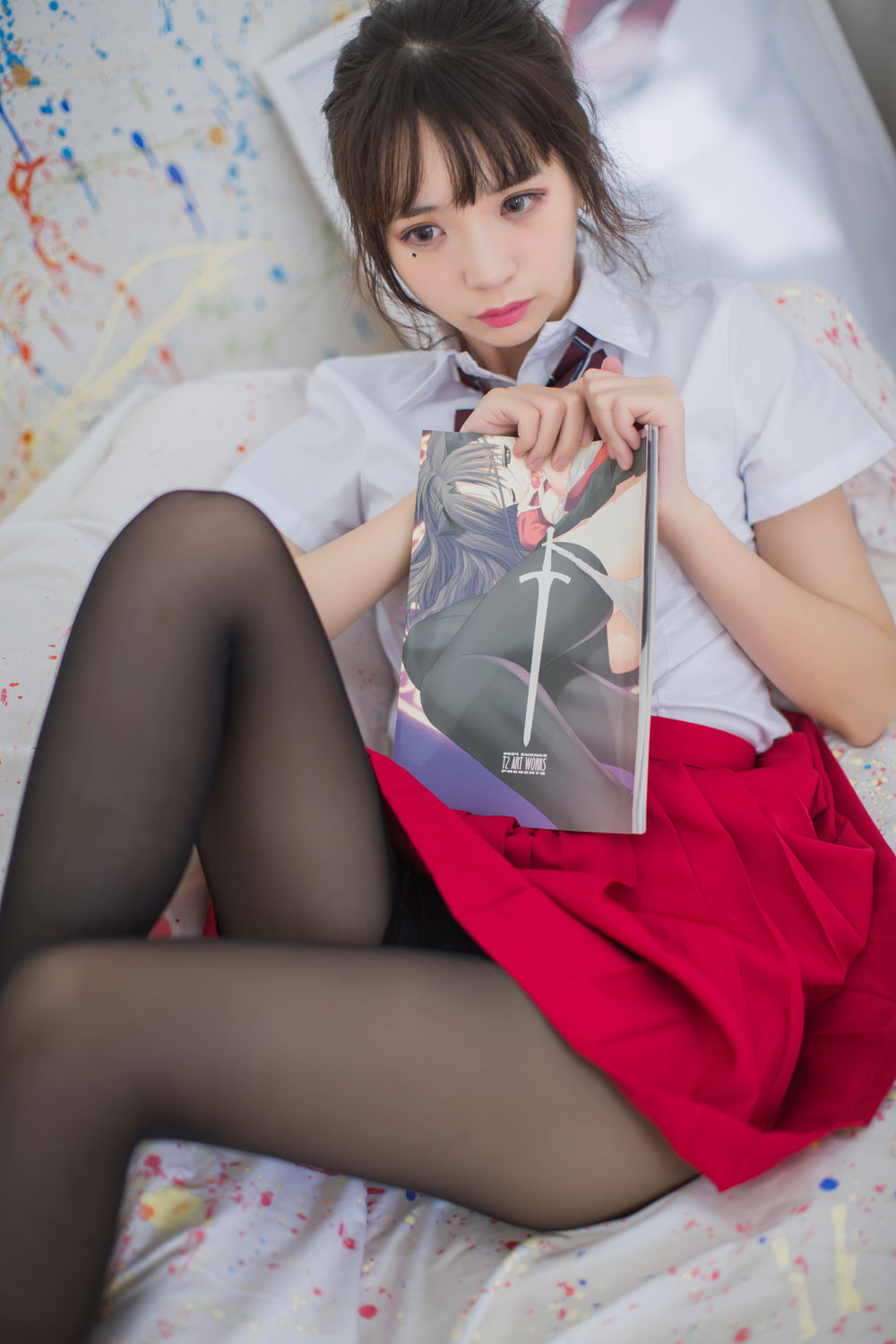 疯猫ss No.010-画室jk [23P]-道友图库