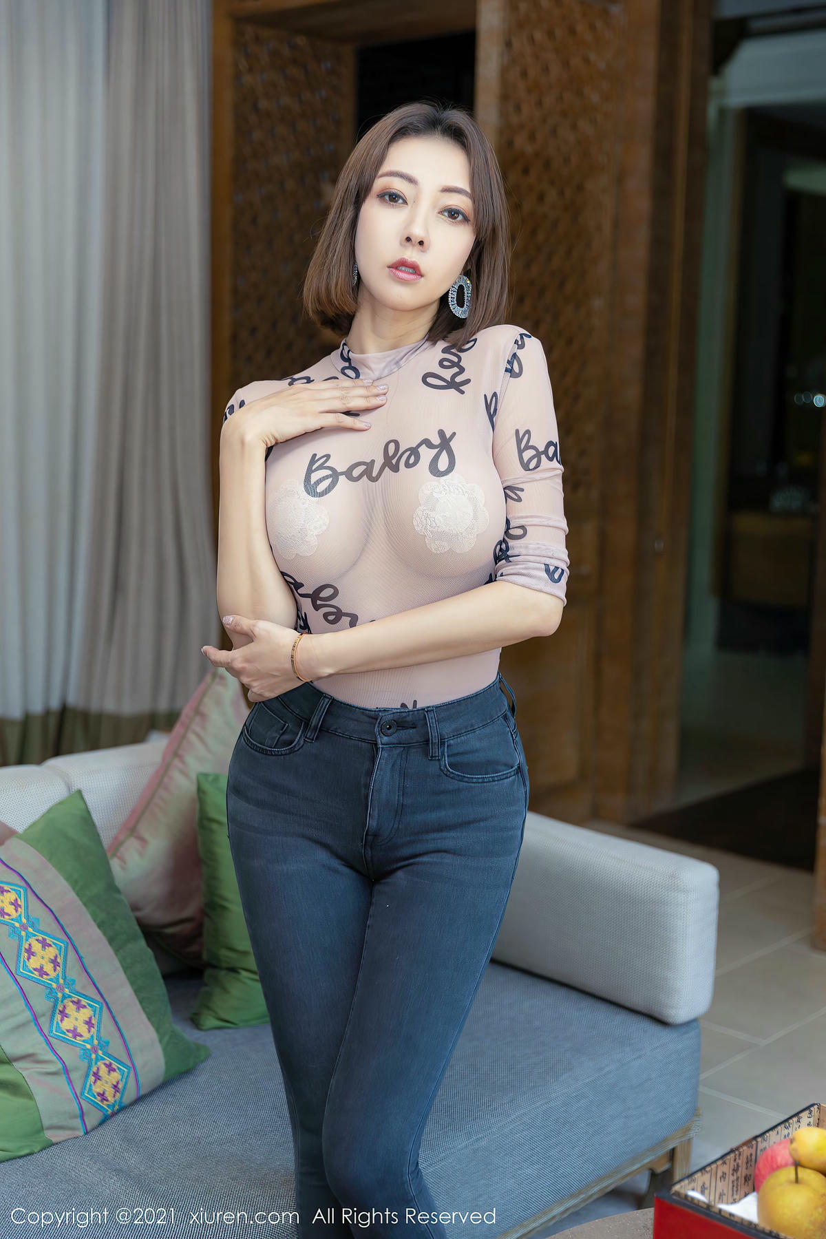 [XiuRen秀人网] No.3760 果儿Victoria-道友图库